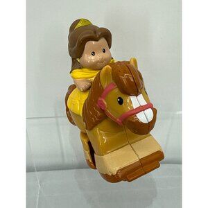Fisher Price Little People Disney Klip Klop Princess Belle & Horse Philippe